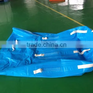 Spout Top Flat Bottom Polypropylene 1 Ton Bulk Bag PET Bag For PVC Material Storage With UV Resistant thumbnail-4
