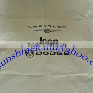 White PE Car Seat Cover thumbnail-1