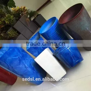 Square Flower Pots Planter Pots Outdoor Wedding Decorations thumbnail-1