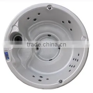 Round Shape Water Massage Bathtub/Indoor Whirlpools With LED Lights --- (A400) thumbnail-3