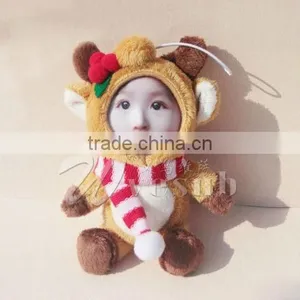 Fashion 3D Face Plush Doll thumbnail-1