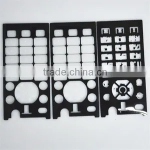 Eco-friendly Silicone Overmold Waterproof PET Sheet Mobile Phone Keypad thumbnail-5