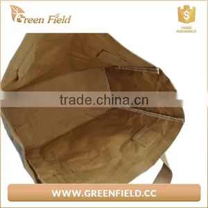 Eco Kraft Paper Tote Bag,Luxury Washable Kraft Paper Shopping Bag thumbnail-3