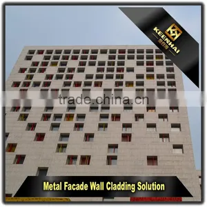 Exterior Decorative Alucobond Aluminium Perforated Wall Cladding Panel thumbnail-6