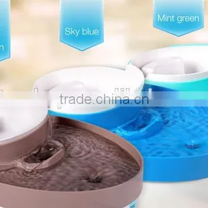 2017 New Hot Automatic Pet Waterer, 3 In 1 Pet Water Fountain Multi-functional LED Light Automatic Pet Bowl Feeder Waterer thumbnail-3
