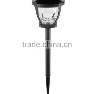 4pk Diecast Aluminum Solar Path Light Outdoor LED Landscape Lawn Garden Lamp -140 mm thumbnail-1
