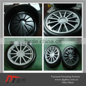 DIY Plastic Model of Children Car Wheel by Vacuum Forming thumbnail-1