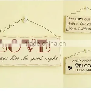 Decorative Diy Kids Door Plate,home Deco Wood Doorplate thumbnail-3