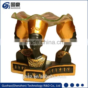 Unique Ancient Egyptian King Queen Oil Burners thumbnail-1