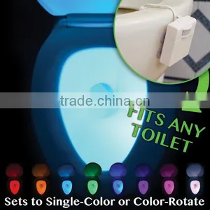 2016 Hot Sale Battery Motion Sensor Toilet Flush Led Night Light thumbnail-1