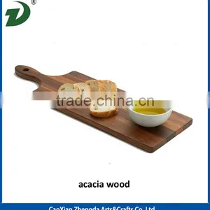 Acacia Wood Bread Cutting Board thumbnail-1