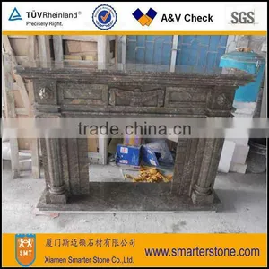 Coffee Marble Fireplace thumbnail-1