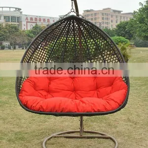 Indoor Rattan Swing Chair Two Seat Swing Chair thumbnail-2