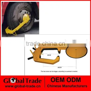 Heavy Duty Wheel Clamp Heavy Duty Key Lock Security Car Van Caravan Trailer Wheel Clamp Lock A1982 thumbnail-1
