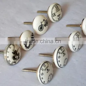 Unique Design Mix Pattern Hand Painted Dresser Knobs thumbnail-3