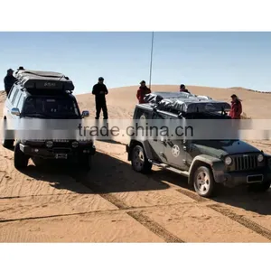 Foldable Family Polyester Waterproof Ultralight Wildland Campng Car Roof Top Tent thumbnail-3