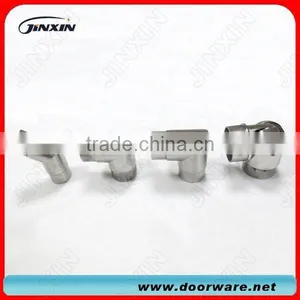 JINXIN Custom Precision Stair Handrail Stainless Steel 90 Degree Pipe Elbow thumbnail-2