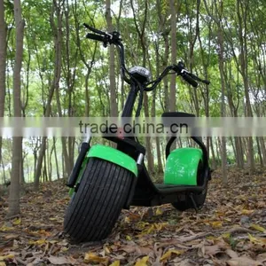 2017 Zhejiang Factory Electric Bike 48V Brushless Hub Motor 800w-1000W Electric Scooter Citycoco thumbnail-3