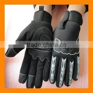 Heavy Duty TPR Knuckle Protection Anti-vibration Gloves thumbnail-1