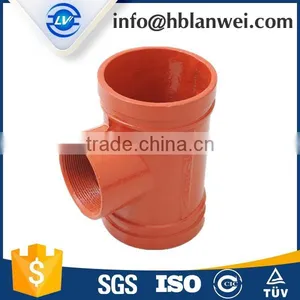 Fire Fighting Ductile Iron Grooved Cap Pipe Fittings thumbnail-6