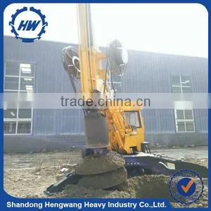 Bore Pile Foundation Hydraulic Rotary Crawler Drilling Rig for Depth 55m thumbnail-5