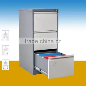 2015 New Design Office Metal Furniture 3 Drawer Steel File Cabinet Vertical Filing Cabinet, Storage Cabinet thumbnail-1