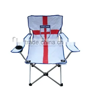 Camping Beach Chair With Flag Printing thumbnail-1