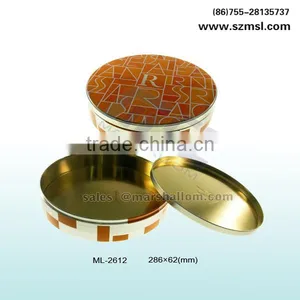 Custom Round Metal Candle Jar Candle Can Candle Holder thumbnail-1