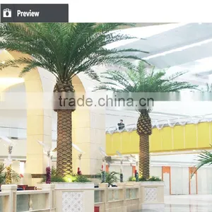 Anti-UV New Design Decorative Iron Tree Artificial Date Palm Tree Trunk thumbnail-6