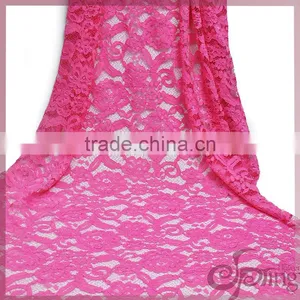 2016 New Arrival Hign Quality Cord Lace in Azalea for Evening Dress, Fashion Dress thumbnail-1