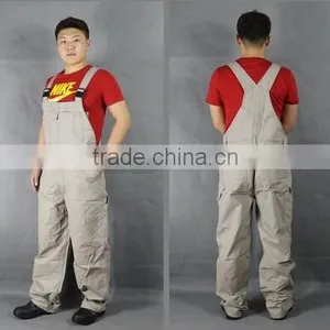 Bib Overalls / Pants Male Workers Siamese Clothing / Uniforms Automotive Tooling Work Clothes Denim Strap thumbnail-2