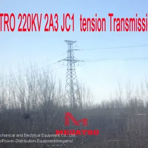 MEGATRO 220KV 2A3 JC1 Tension Transmission Tower thumbnail-2