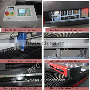 MC 1325 Metal Acrylic Steel Co2 Laser Cutter 150w Small Power Metal Cutting Machine thumbnail-3