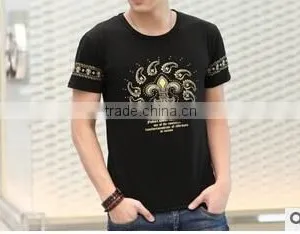 Manufactory Custom Logo Print T Shirt, 100% Polyester Fabric,160gsm, Foil Printing thumbnail-4
