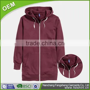China Custom Made Man Hoody With Zipper Front Hoodie thumbnail-1