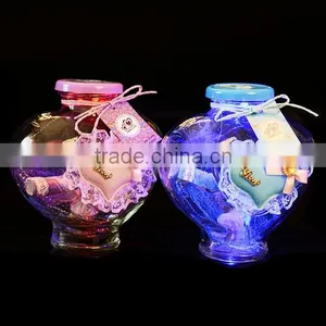 Beautiful Candy Glass Jar Wishing Bottle Cute Glass Cork Wishing Bottle Best Gifts for Her thumbnail-4
