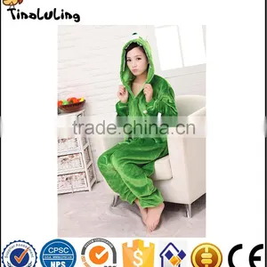 Autumn and Winter Flannel Lovers Animal Cartoon One Piece Sleepwear Thermal Lounge Pajamas thumbnail-5