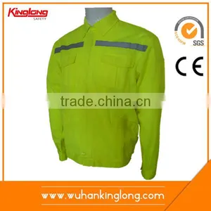 Hi Vis Jacket With Reflector Tape Workwear thumbnail-4
