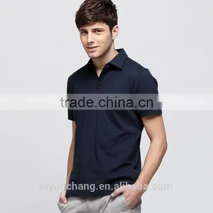 2016 New Style Combed Cotton Short Sleeve Polo Shirts thumbnail-1