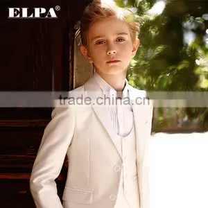 Kids Sweat White Baby Boys 3 PCS Suits for Wedding thumbnail-6