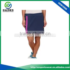 Dry Fit Good Stretch Blend 88% Polyester 12% Spandex Fashionable Golf Skirt ,golf Skorts thumbnail-1