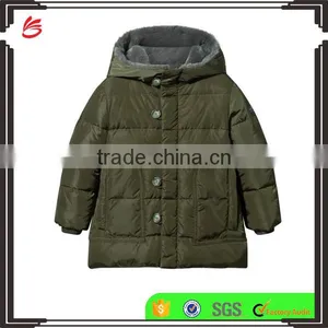 2017 Customed Chinese Manufacturing Shiny Children Down Jacket for Winters thumbnail-1