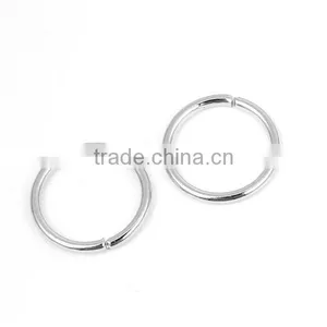 Zinc Based Alloy Accessories Findings Circle Ring Silver Tone Cheaper Hairpin For Hair thumbnail-1