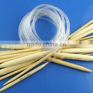 15 Pairs 50cm Bamboo Circular Knitting Needles (US Size 0 - 15) thumbnail-1