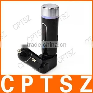 3-in-1 LED Display Car MP3 Player Bluetooth FM Transmitter Handsfree Car Kit With SD Card Slot 5V/2.1A USB Car Charger thumbnail-1