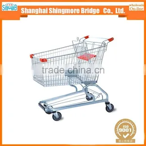 Hot Sales Good Quality 120L American Style Trolley for Supermarket thumbnail-1