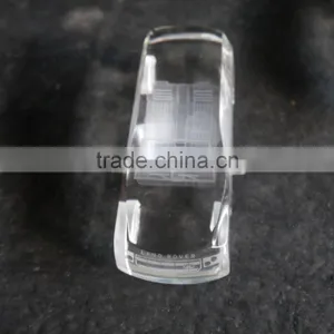 Transparent Antique 3D Crystal Car Model For Car Business Guest Memento thumbnail-4