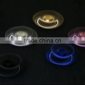 Wholesale Anti Anxiety Desk Toy Alunimun Alloy LED Flashing Fidget Spinner thumbnail-6