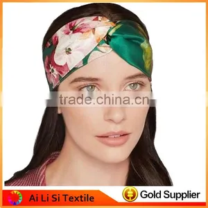 3D Printed Woman Flower Hair Band,Custom Printed Elactic Hair Band Hair Accessories thumbnail-1