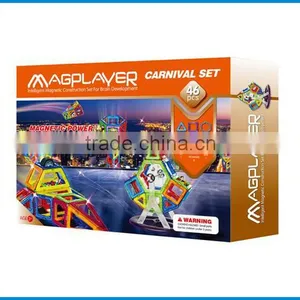 Kids Educational Construction Set Toys Magnetic Building Blocks thumbnail-3